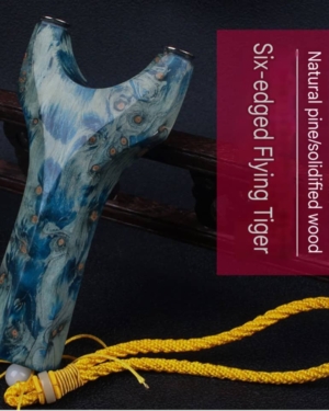 Copper head flying tiger Stabilize wood slingshot