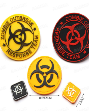 3D Resident Evil Umbrella Velcro Seal Umbrella PVC Seal Umbrella Chest Armband Badge anti Zombies squad badge