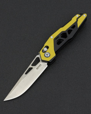 SRM Mecha 9225-KB (D2 blade, G10 handle w/ carbon fiber overlay)