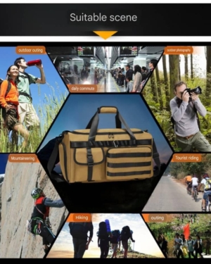 multi-purpose tactical gym bag large capacity lightweight travel bag business trip sports handbag backpack