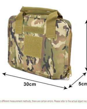 Tactical iPad Notebook Handbag GunBag Tactical Multi-function Camouflage Bag 500D nylon Material