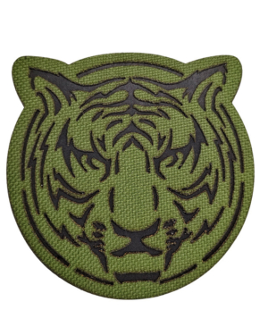 Harimau Malaya badge IR infrared reflective cloth patch nylon Velcro forest beast outdoor bag with armband