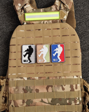 Full embroidery military tactical patch morale chapter embroidery label Velcro double-sided cloth patch tactical breaking into room badge