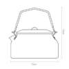 COOLCAMP camping aluminum alloy kettle 0.9L - Thumbnail Image 3