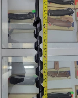 AUGER Hand drill new 2.5cm x 45 cm long extended twist drill hand drill outdoor drilling home woodworking hole opener