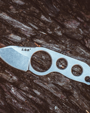 High Quality Sanrenmu 4091FUF-SF Fixed Blade Finger Ring Knife Sharpness Cutting Knife Mini Survival Portable Hunting Knife