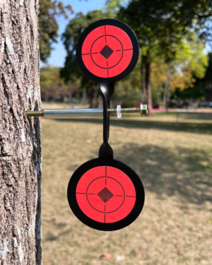 Thickened and Durable 3mm Slingshot Practice Target Double-Headed Round Target